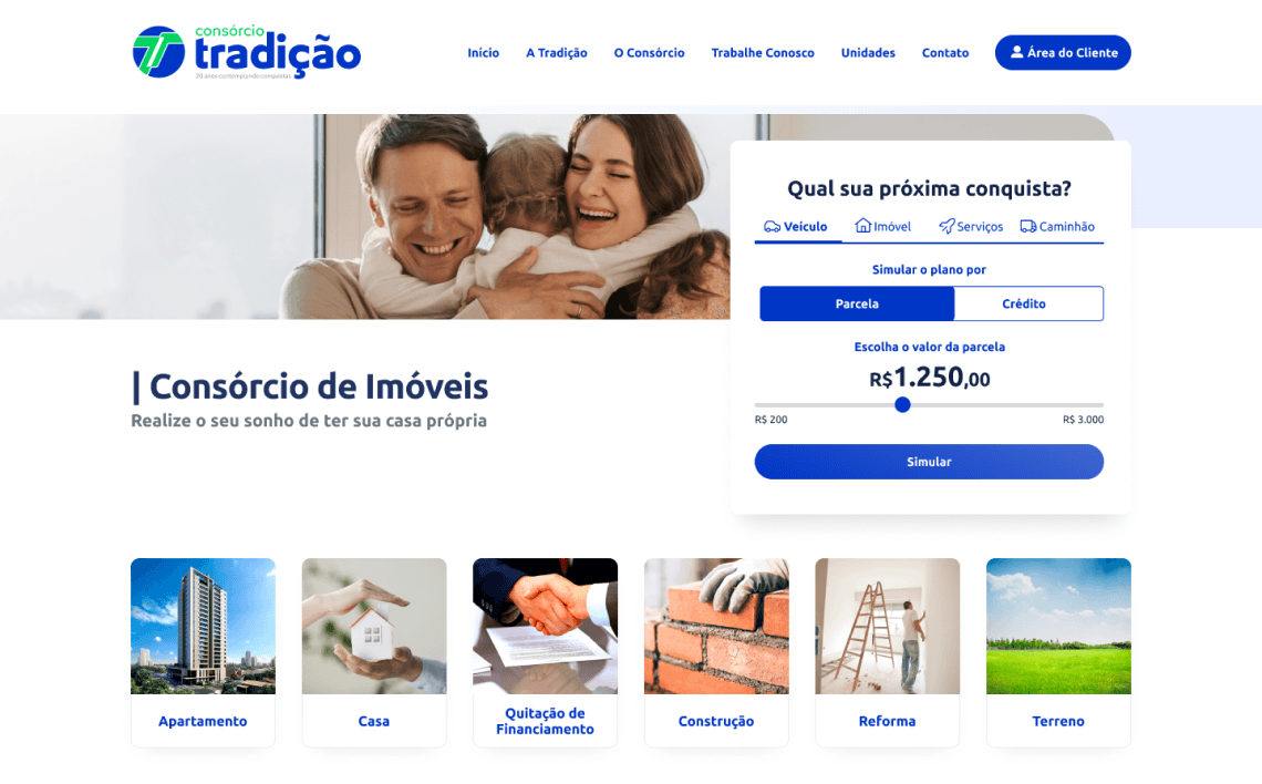 Grupo Tradição Admin