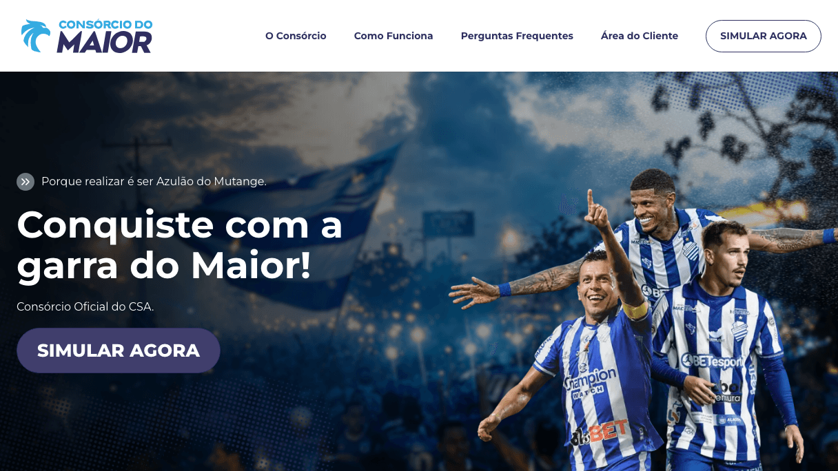 Consórcio do Maior preview do case
