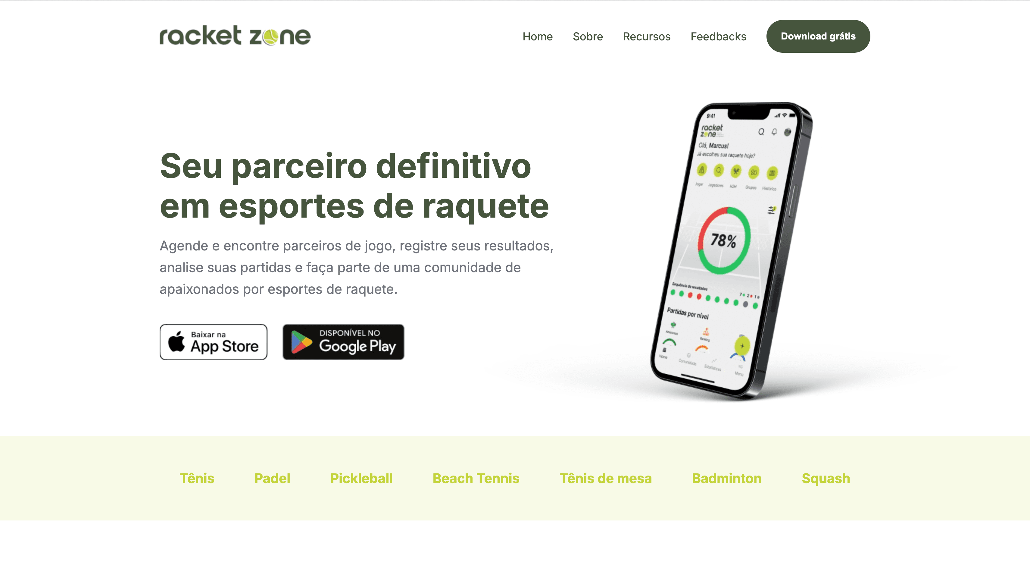 Racktzone preview do case